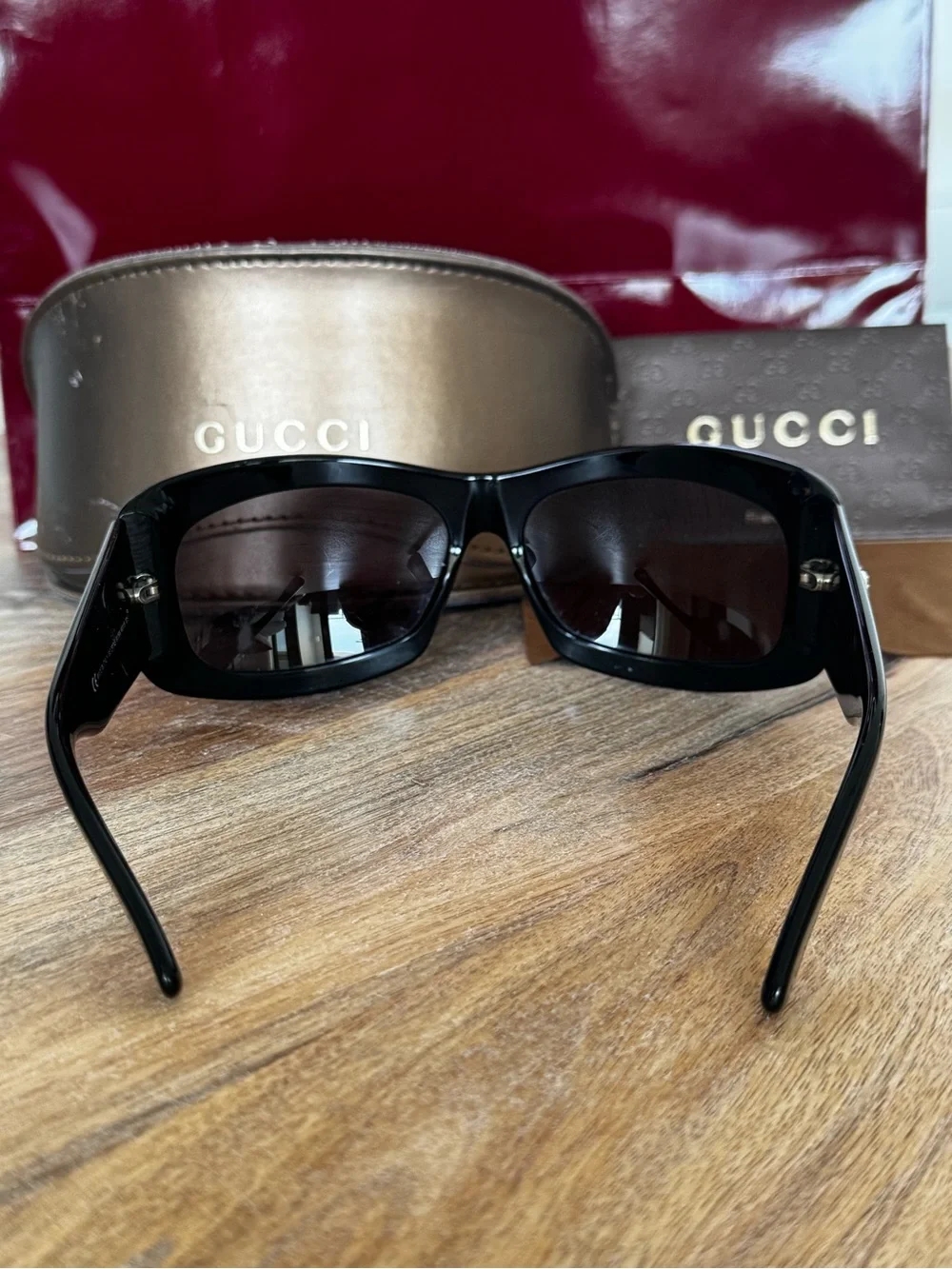 Gucci GG Rhinestone Sunglasses